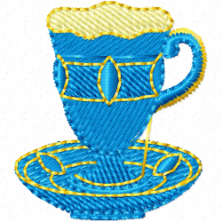 Mugs Embroidery Design 6 Mugs Embroidery Design 6